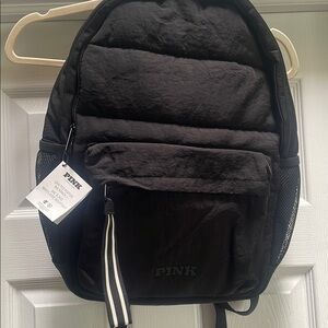 PINK Victoria's Secret Black Backpack